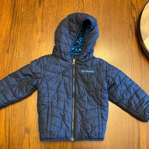 3T Navy Columbia Reversible Jacket